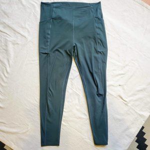 High Rise Pocket Legging in Moss from Girlfriend Collective